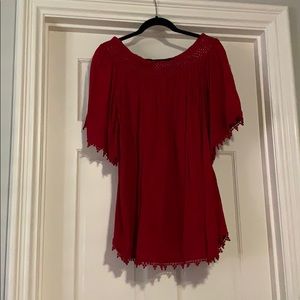 Umgee Festive Off The Shoulder Dress